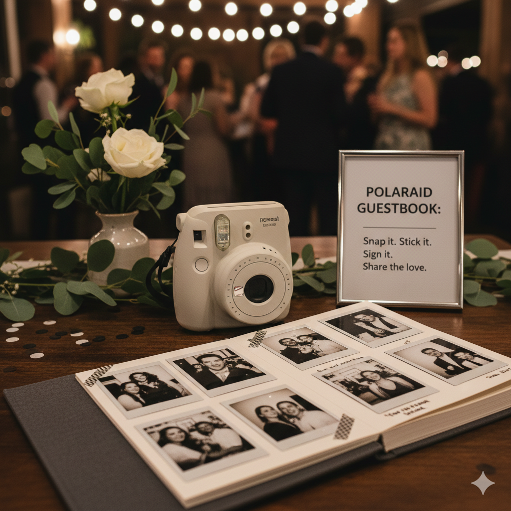 Polaroid Guestbook